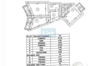 Apartament 2 camere | 3 balcoane | B-dul Tudor Vladimirescu — miniatura 5