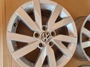 Jante aliaj 5x112 r16 originale Vw passat Touran GOLF — miniatura 5