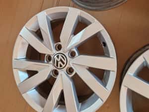 Jante aliaj 5x112 r16 originale Vw passat Touran GOLF — miniatura 6