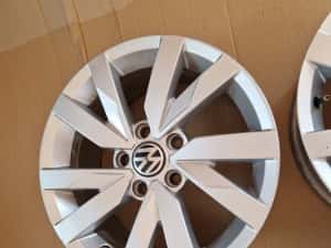Jante aliaj 5x112 r16 originale Vw passat Touran GOLF — miniatura 9