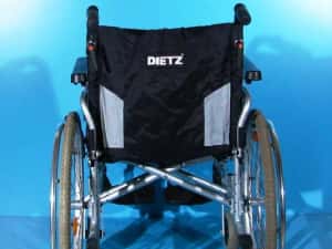 Scaun cu rotile din aluminiu Dietz - latime sezut 48 cm — miniatura 5