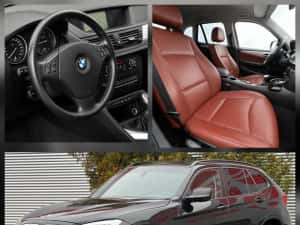 Vand BMW X1 2013 XDrive 2.0D 4x4 piele *LED* inmatriculata RO posibilitate rate / leasing / finantare urgent — miniatura 4