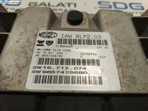 ECU Calculator Motor Peugeot 206 1.4 Benzina 1998 - 2006 Cod 965742968 [L0881] — miniatura 9