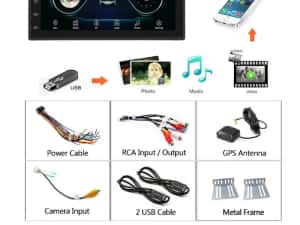 Navigatie GPS Android Renault Megane Waze YouTube Wifi Bluetooth USB — miniatura 7