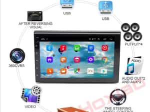 Navigatie GPS Android Renault Megane Waze YouTube Wifi Bluetooth USB — miniatura 8