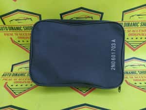 Compresor auto umflat roti kit pana original Vw Skoda Audi Seat + Husa — miniatura 2