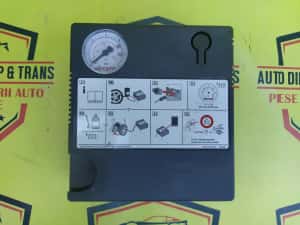 Compresor auto umflat roti kit pana original Vw Skoda Audi Seat + Husa — miniatura 4