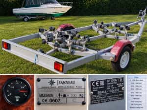 Jeanneau Leader 545. Honda Bf 100 Peridoc Proba pe loc Port Midia -SAU SCHIMB CU BARCA MAI MARE- — miniatura 4