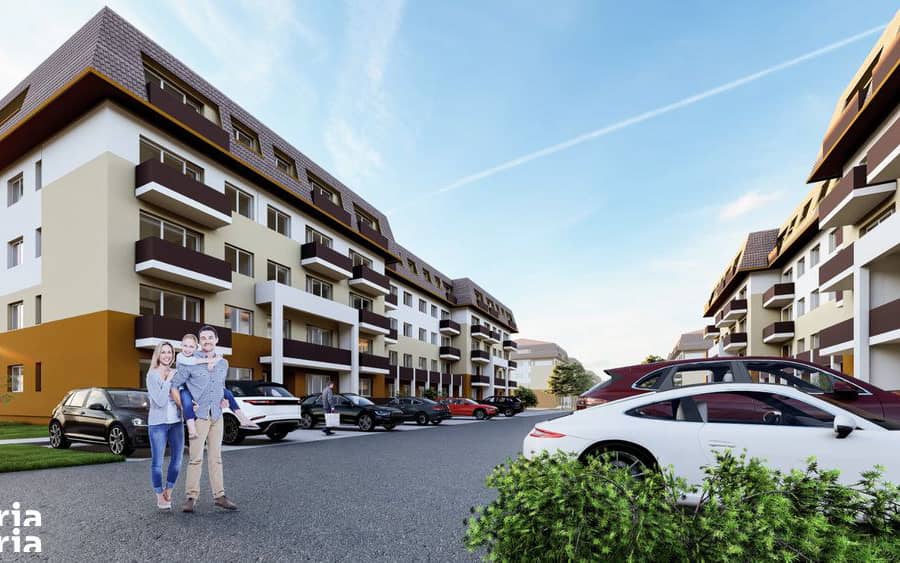 Garsonieră 38,74 mp utili + balcon | Subcetate City 2| Sanpetru-Brasov — fotografie 1 din 6