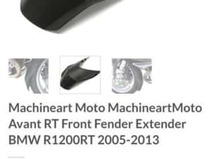 Fender extender R1200RT 2005 2013 Machineart — miniatura 7