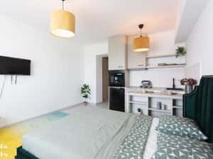 Garsoniera de inchiriat in Rin Grand Residence. TV + Internet inclus — miniatura 1