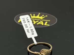 Bijuteria ROYAL : Inel AUR 14K / 1.8 GR