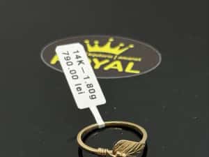 Bijuteria ROYAL : Inel AUR 14K / 1.8 GR — miniatura 3