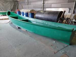 Lotca pescuit comercial 6 metri, noua, fibra sticla, prod 2026 — miniatura 10