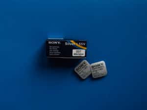 Baterie SONY 337 originala SR416SW pt casca de copiat japoneza baterii — miniatura 3