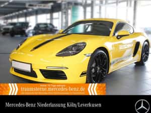 Porsche Cayman Sport / Coupe 2023, 8.761 km, Galben