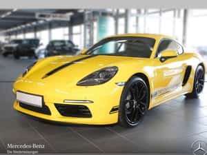 Porsche Cayman Sport / Coupe 2023, 8.761 km, Galben — miniatura 2