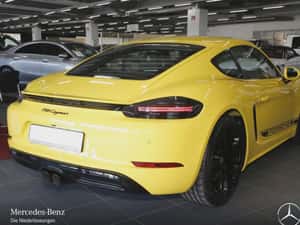 Porsche Cayman Sport / Coupe 2023, 8.761 km, Galben — miniatura 3