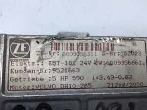 6009056311 Unitatea de control a cutiei de viteze BOSCH B6, B7, B9, B10, B12 bus (1978-2011) VOLVO — miniatura 9