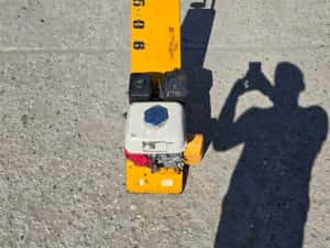 Scarificator Profesional Beton Marca SPE BEF 200-4, cu Motor Honda GX160, stare perfecta — miniatura 9