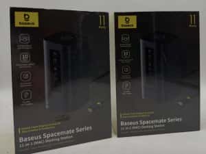 Hub Usb Baseus Docking Station Spacemate series 11in1 type c sigilat — miniatura 2