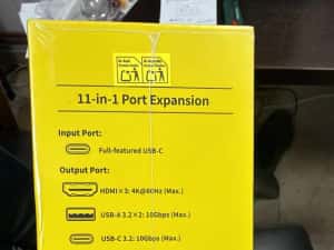 Hub Usb Baseus Docking Station Spacemate series 11in1 type c sigilat — miniatura 5