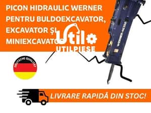 ciocan hidraulic werner h340 4-7 tone caterpillar jcb hitachi — miniatura 3