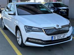 Skoda Superb PLUG IN HYBRID 2022 Electric 218 cp Carte Service 87.000km Automata — miniatura 9