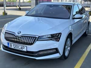 Skoda Superb PLUG IN HYBRID 2022 Electric 218 cp Carte Service 87.000km Automata — miniatura 10