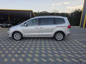 VW SHARAN HIGHLINE | 2.0 TDI | 7 LOCURI | PLAFON PANORAMIC — miniatura 4
