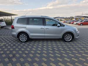 VW SHARAN HIGHLINE | 2.0 TDI | 7 LOCURI | PLAFON PANORAMIC — miniatura 6
