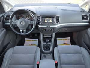 VW SHARAN HIGHLINE | 2.0 TDI | 7 LOCURI | PLAFON PANORAMIC — miniatura 7