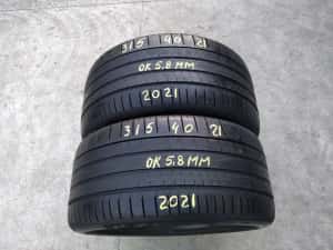 Doua anvelope vara 315 40 21 pirelli p zero pz4 MO 6 mm dot 2021 — miniatura 4