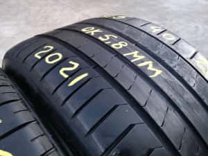 Doua anvelope vara 315 40 21 pirelli p zero pz4 MO 6 mm dot 2021 — miniatura 6