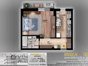 Garsoniera zona Titan, metrou Nicolae Teclu — miniatura 1