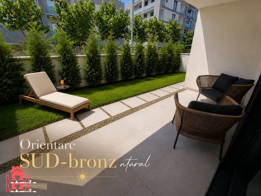 JANDARMERIEI (The Ivy)-2 camere PRIMA LOCUIRE, mobilier luxury, gradin — fotografie 1 din 6