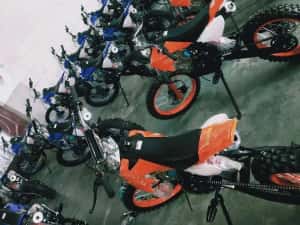 Motociclet Motocros 125cc roti 14 cu 17 RATE TBI BANK NOI cu Factură si garantie! — miniatura 7
