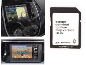 Renault card navigatie SD Card Carminat LIVE Laguna,Megane,Clio 2026 — miniatura 3