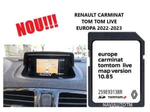 Renault card navigatie SD Card Carminat LIVE Laguna,Megane,Clio 2026 — miniatura 6