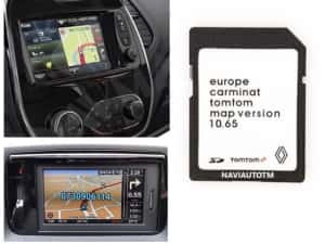 Renault card navigatie SD Card Carminat LIVE Laguna,Megane,Clio 2026 — miniatura 7