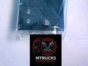 Panou butoane central bord MAN TGA/TGM/TGL 81258067040