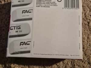 Gume FACTIS pt. sters urme grafit,  4 cutii  a cate 30 gume, Spania — miniatura 7