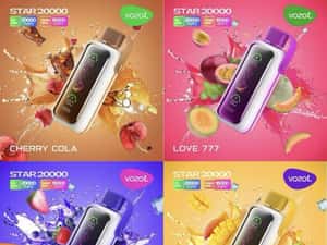 Vozol vape star puffs 20.000 trepte intensitate — miniatura 5