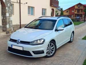 Vw Golf 7 RLine 2.0 L TDI/150 cp/Led/Bixenon/Clima/Navi/Piele — miniatura 10