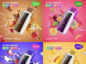Vapy vozol stra vista gear shisha 20.000 puff intens EU
