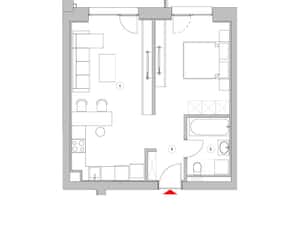 Studio dublu cu grădină - Tip 2B — miniatura 2