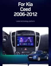 Navigatie Android 12 KIA Ceed 2006 - 2012 1/8 Gb Waze CarPlay + CAMERA — miniatura 10