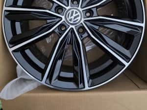 Jante de aliaj pentru vw pe 17 marca silver line model Akron — miniatura 2