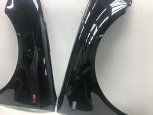 Aripa Fata Dreapta & Stanga Audi A3 8P An 2003-2008 LZ9Y Negru — miniatura 7