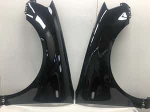 Aripa Fata Dreapta & Stanga Audi A3 8P An 2003-2008 LZ9Y Negru — miniatura 8